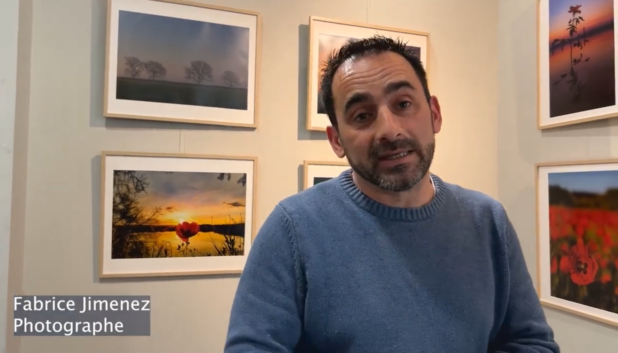 Fabrice Jimenez - photographe, Atelier n° 5, invité d'Emile Estève peintre pastel sec,