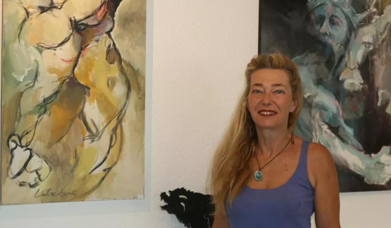 Isabelle Litschig - Peintre et sculpteur - Atelier n°, Ateliers ouverts d'artistes, ROutes des arts Bouc Bel Air 2024